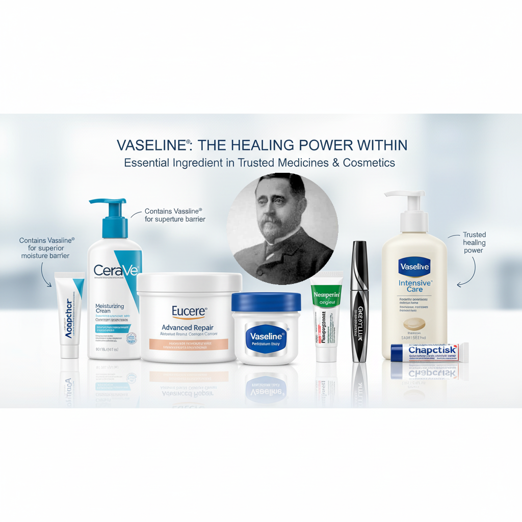 从曾经石油业的废物到现代医药化妆品业的宠儿：凡士林的进阶史